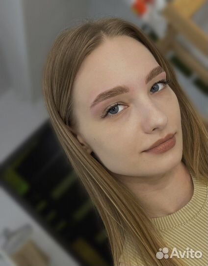 Брови ламинирование ресниц