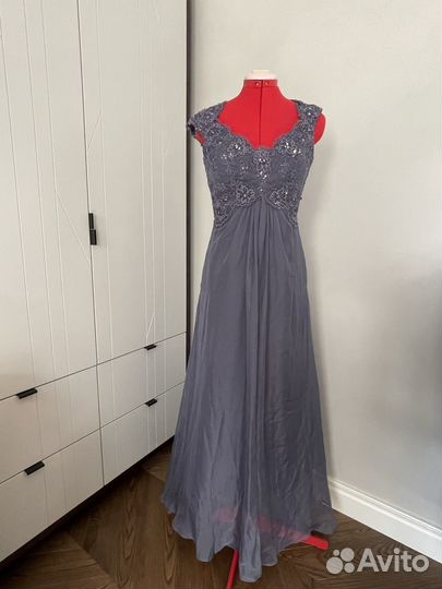 Вечернее платье ToBeBride в пол 44-46 с вышивкой