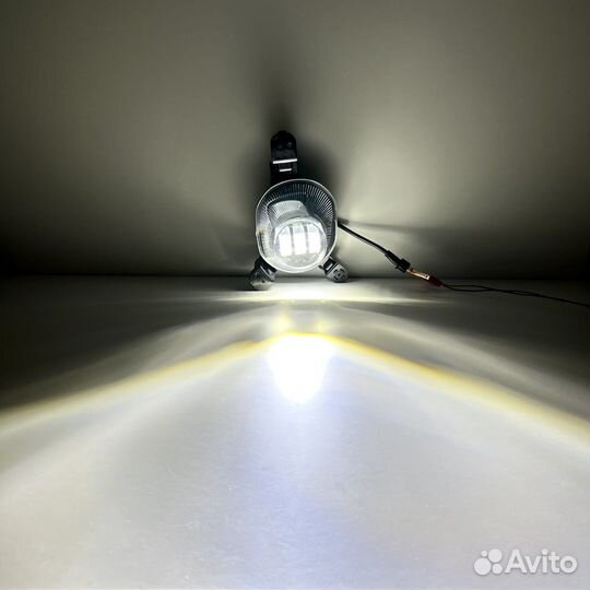 LED птф KIA RIO 4 в дхо, птф в дхо Киа Рио 4 - 50W