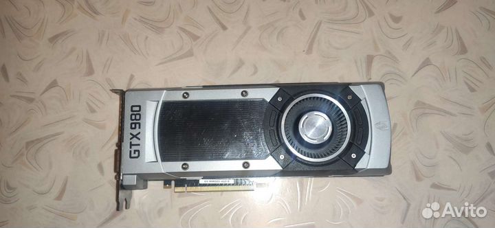 Видеокарта gtx 980