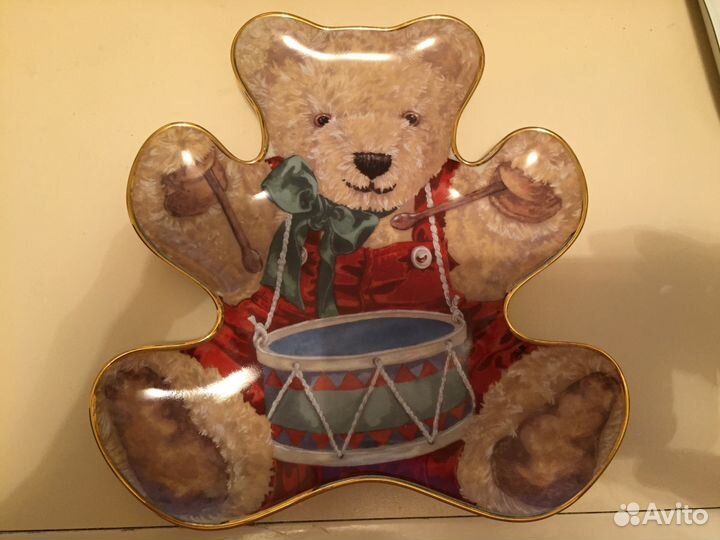 Тарелка little drummer bear от Franklin Mint