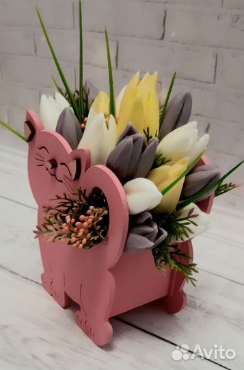 Букеты из мыла ручной работы