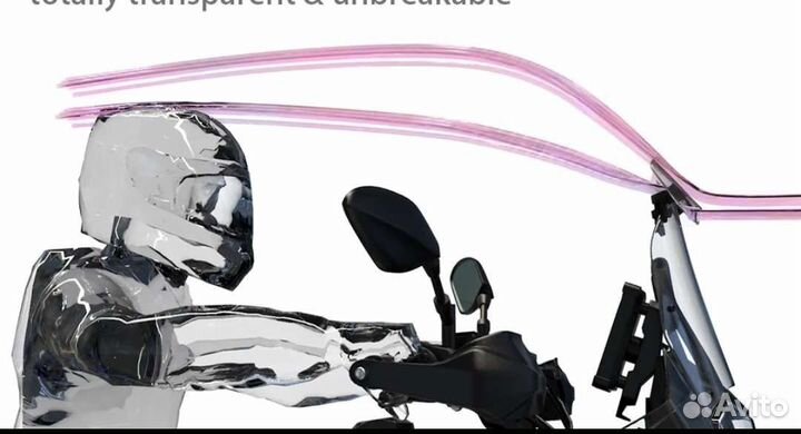 Дефлектор на мотоцикл