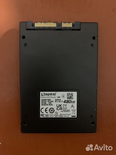 Внешний жесткий диск ssd 480g Kingston