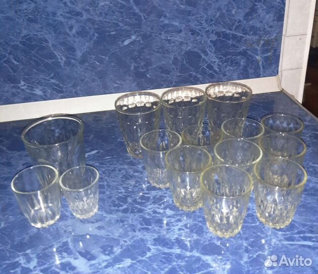 Красивая посуда из стекла СССР