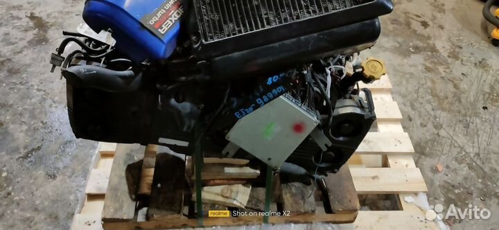 Патрубок турбин EJ20H, самка. Субару легаси bd,bg