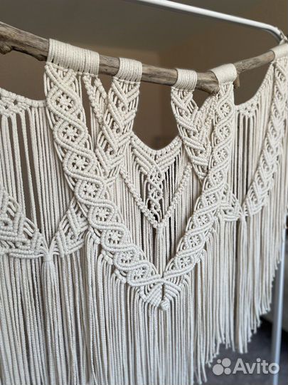 Панно макраме, настенная декорация