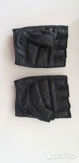 Мужские перчатки без пальцев