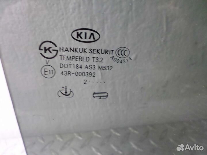 Стекло Зад Правое Kia Sportage 3 SL