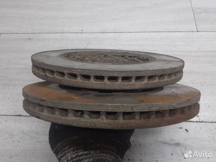 Диски тормозные передние Kia Sorento