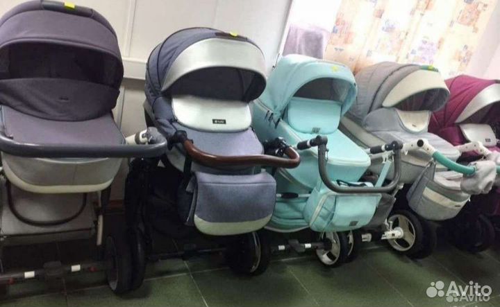 Коляска с небольшим пробегом