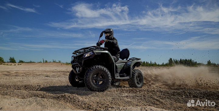 Квадроцикл cfmoto cforce 400L EPS Оранжевый