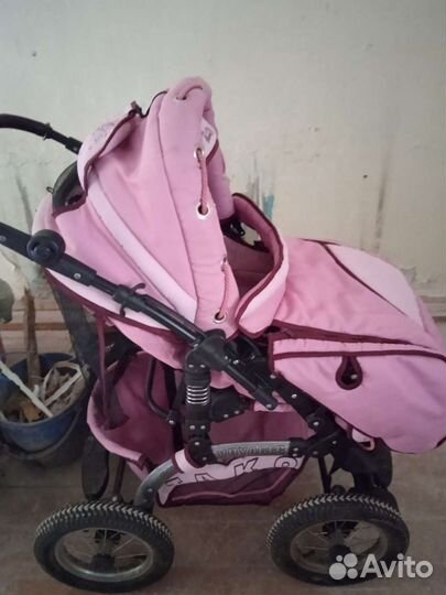 Коляска 2 в 1 бу