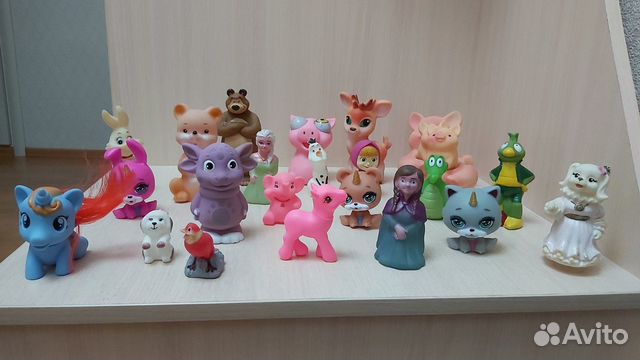 Набор резиновых игрушек