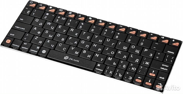Клавиатура Oklick 840S (беспроводная, Bluetooth)