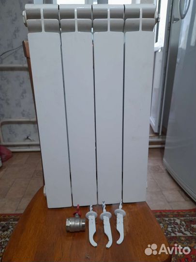 Радиаторы отопления бу 4 секции