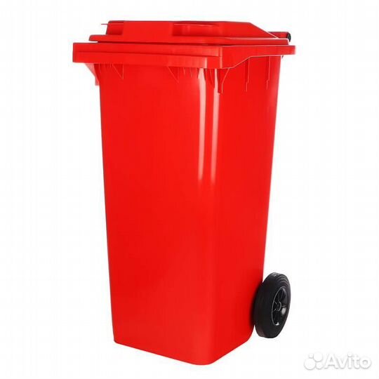 Контейнер для мусора 120 л с крышкой