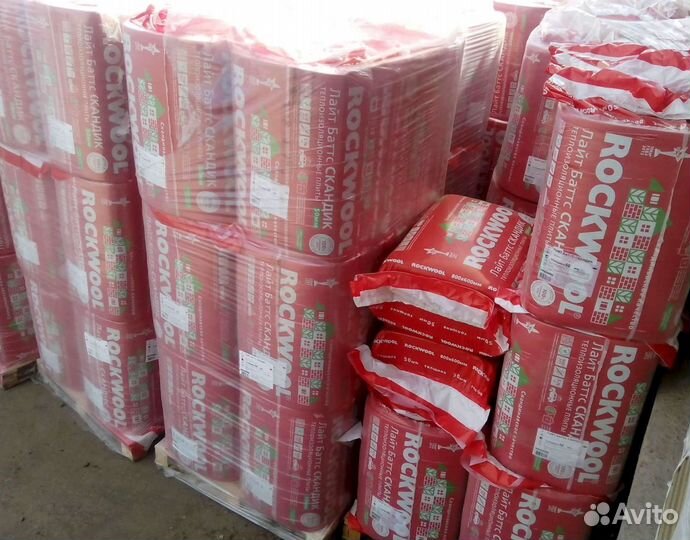 Минеральная вата Роквул Скандик