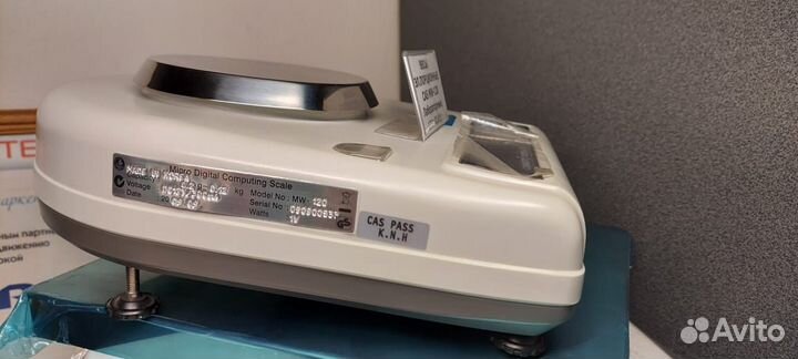 Весы лабораторные CAS MW-120 (120Г/0,01Г)