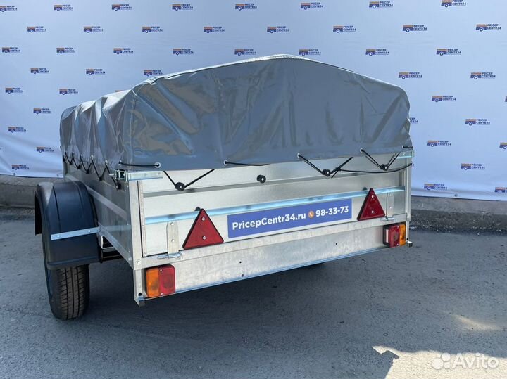 Прицеп Легковой 2,0 х 1,3 Борт 30см Самосвал цинк