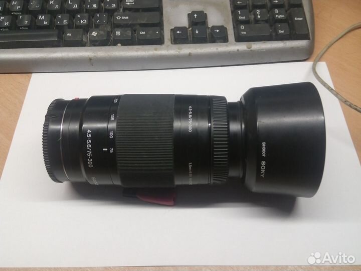 Объектив sony 75-300