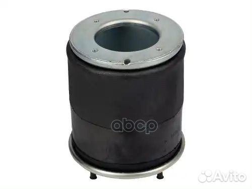 Пневмоподушка со стак 4шп.M12. 1отв.шт.M22. порш