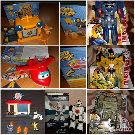 Transformers и Super Wings (Супер Крылья) оригинал