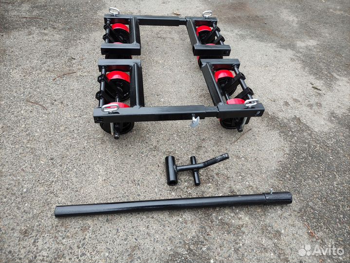 Тележка для эвакуатора подкатная без домкратная