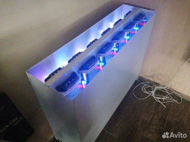 Продувной корпус для майнинга