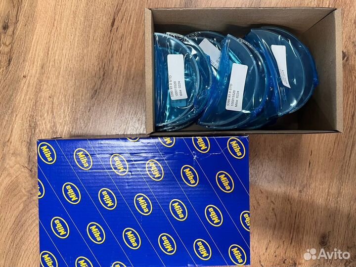 1842 P06 0 STD miba Вкладыши шатунные, к-т, STD, S