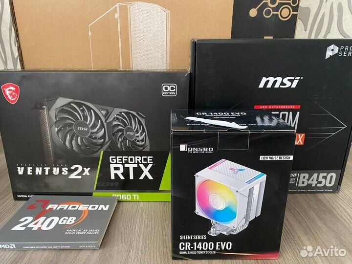 Игровой компьютер rtx 3060ti