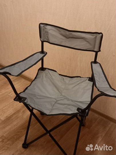 Складное туристическое кресло, новое, с чехлом