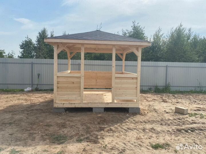 Беседка под ключ