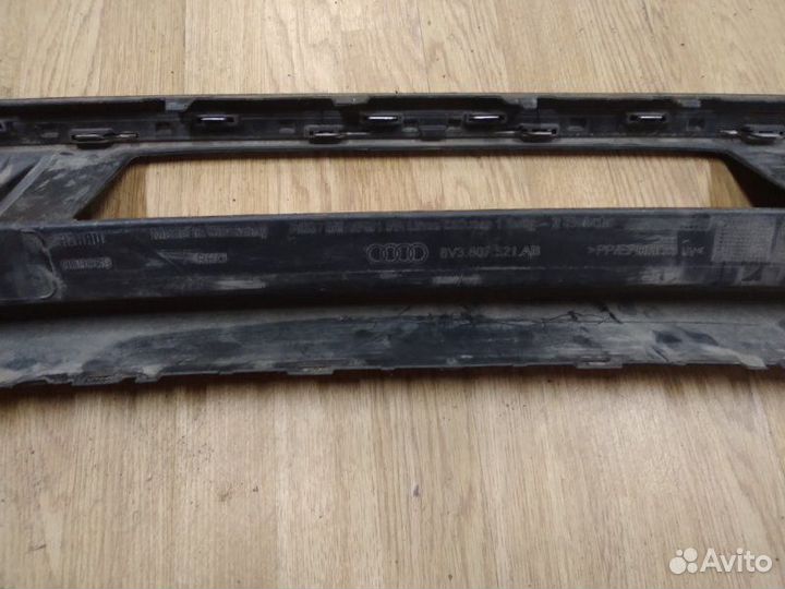 Накладка бампера задняя Audi А3 8V 2016-2020