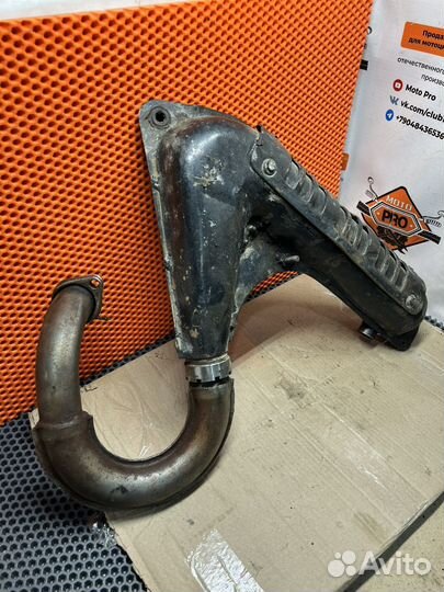 Выхлопная система колено резонатор