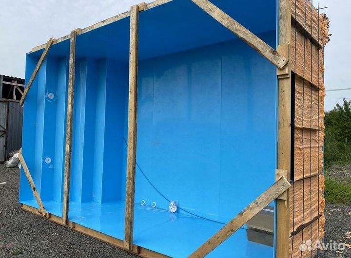 Бассейн из полипропилена 4м*3м*1,5м