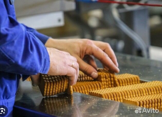 Упаковщик печенья с проживанием