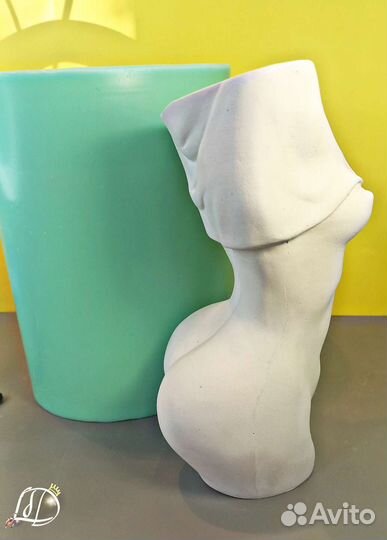 Силиконовая форма Торс женский 20 см