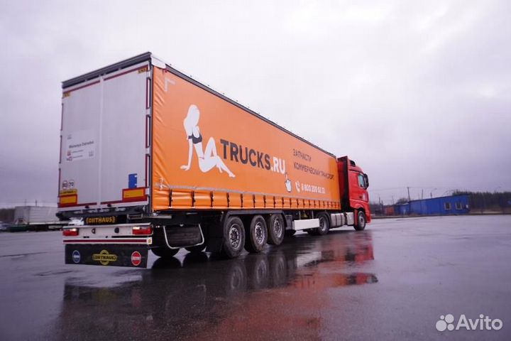 Полуприцеп шторный Orthaus V3, 2024