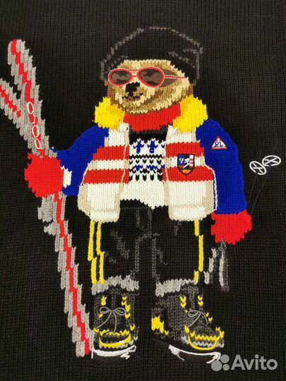 Свитер ralph lauren мишка