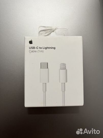 Оригинальная зарядка USB-C to Lightning