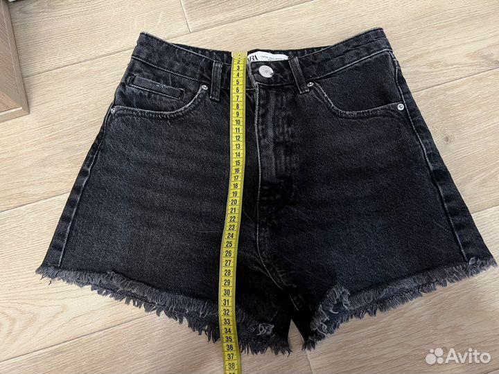 Джинсовые шорты Zara 34
