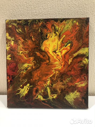 Картина абстракция Акрил 30*30