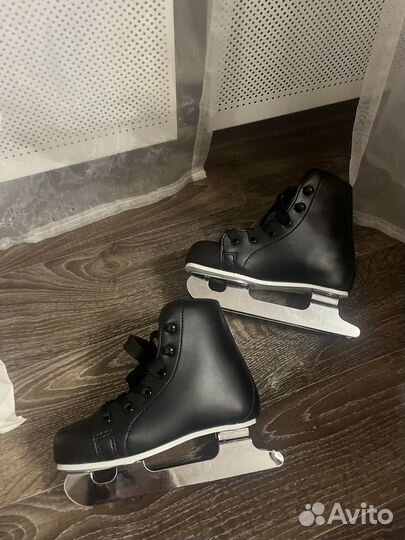 Коньки детские с двумя лезвиями