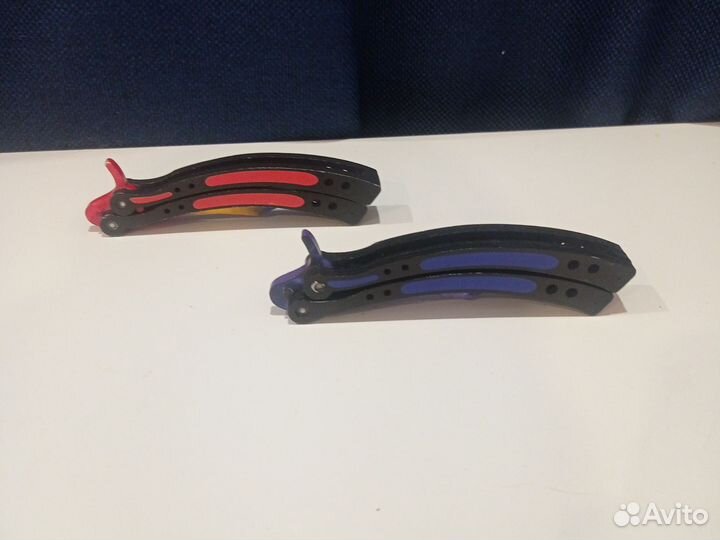 Деревянный нож бабочка