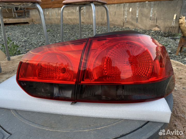Задние фонари golf 6
