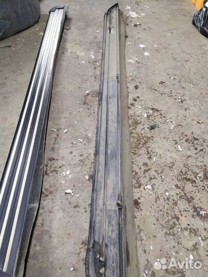 Пороги подножки алюминиевые