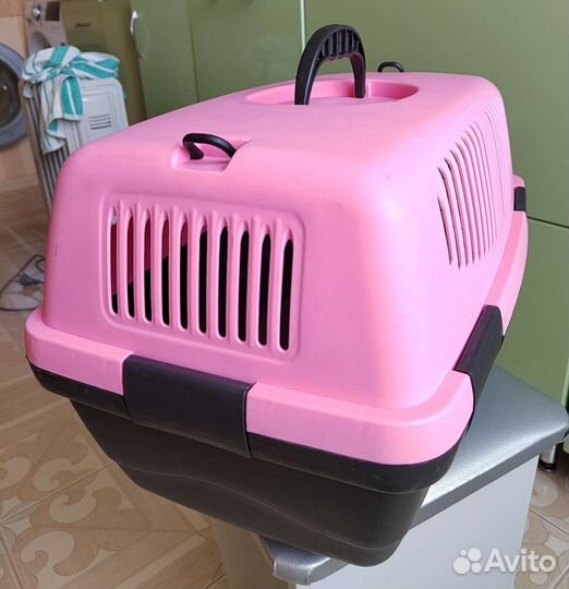 Переноска для животных пластиковая