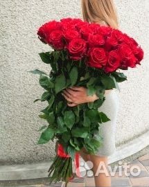 Метровые розы гиганты