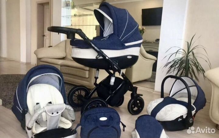 Коляска Verdi faster 3 в 1 двойная амортизация